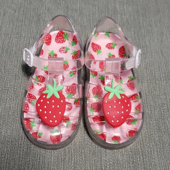 strawberry jelly sandals